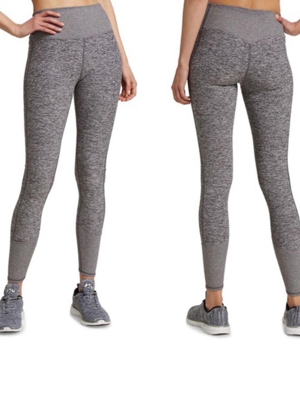 ALO Yoga High-Waist Alosoft Lounge Leggings Grey Heather, size S